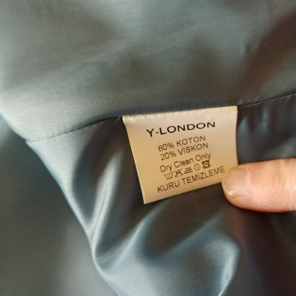 Vintage Mng Jacket Green Paisley Mango Fitted Bla… - image 6